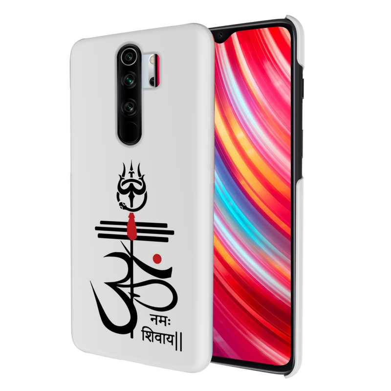 OM namah siwaay Printed Slim Cases and Cover for Redmi Note 8 Pro