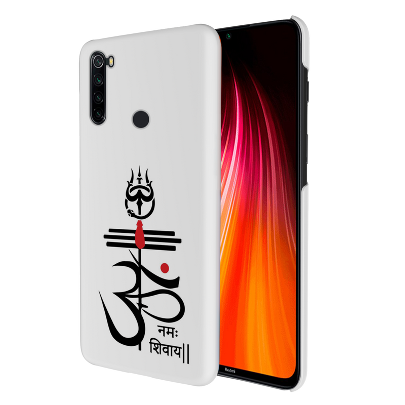 OM namah siwaay Printed Slim Cases and Cover for Redmi Note 8