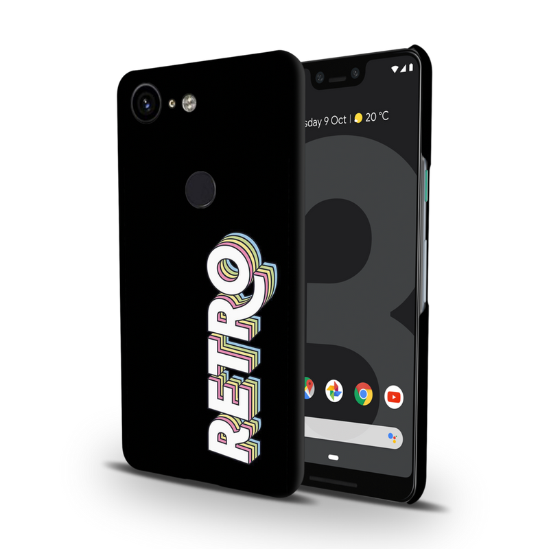 Retro Printed Slim Cases and Cover for Pixel 3