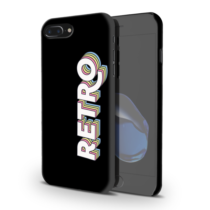 Retro Printed Slim Cases and Cover for iPhone 8 Plus