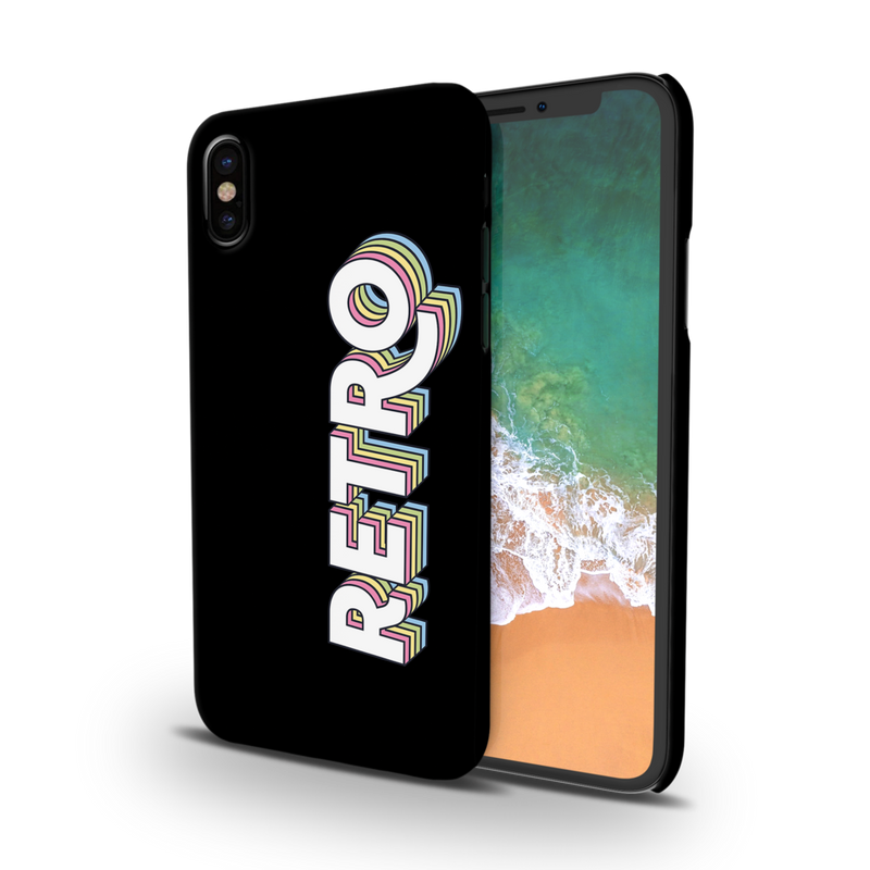 Retro Printed Slim Cases and Cover for iPhone XS