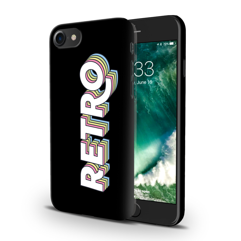 Retro Printed Slim Cases and Cover for iPhone 8