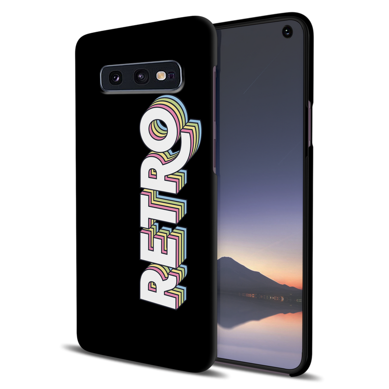 Retro Printed Slim Cases and Cover for Galaxy S10E