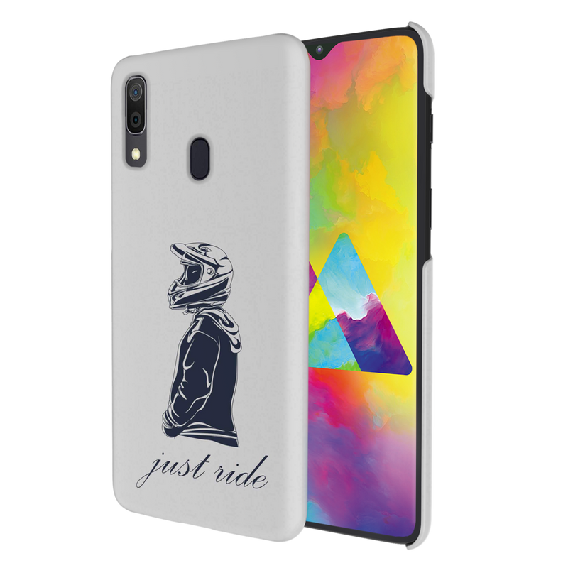 Just Ride Printed Slim Cases and Cover for Galaxy A30