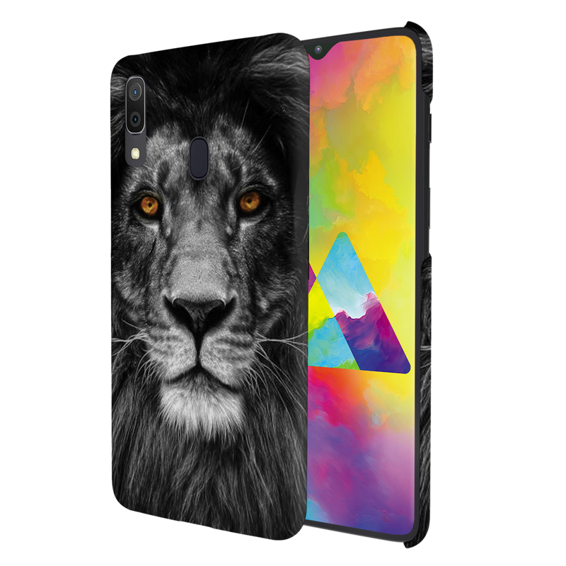 Lion Face Printed Slim Cases and Cover for Galaxy A20