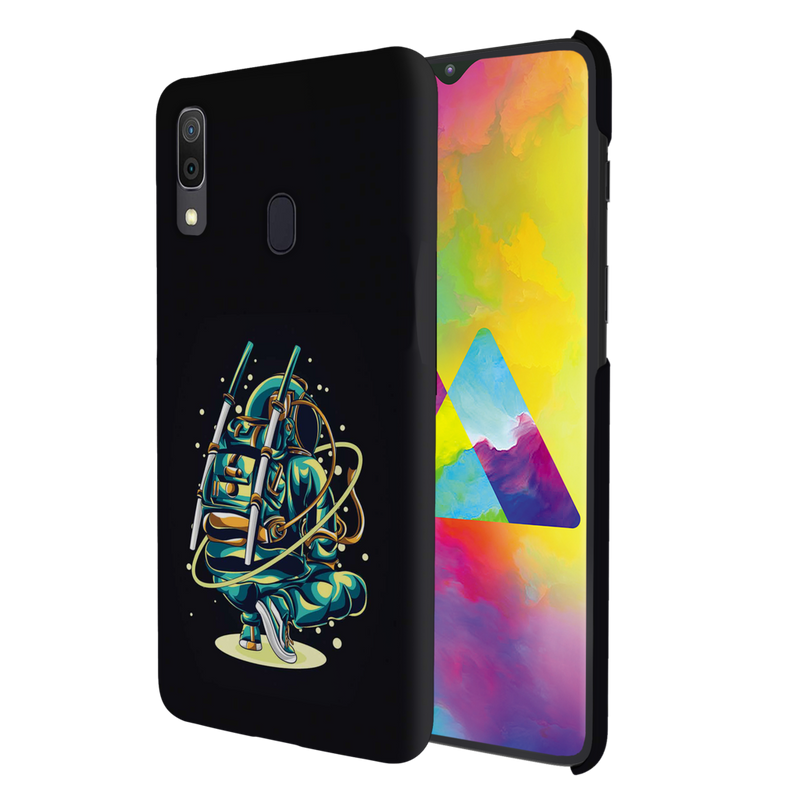 Ninja Astronaut Printed Slim Cases and Cover for Galaxy A30