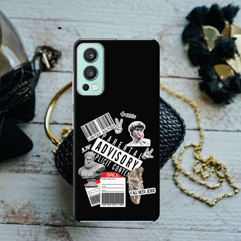 Advisory Printed Slim Cases and Cover for OnePlus Nord 2