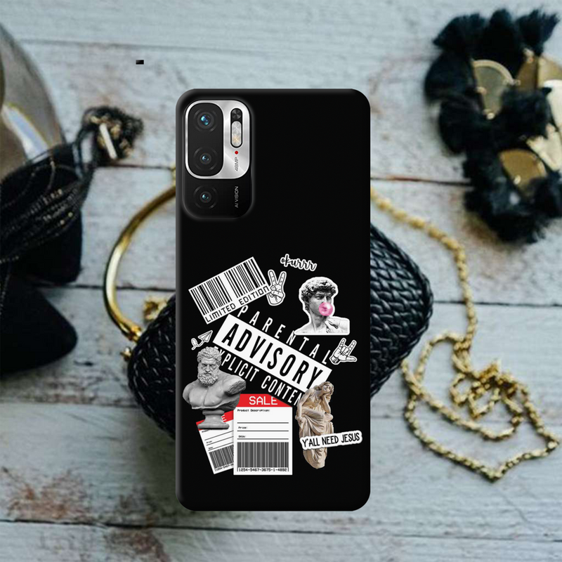 Advisory Printed Slim Cases and Cover for Redmi Note 10T