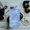Blue and White Camouflage Printed Slim Cases and Cover for iPhone 8