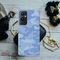 Blue and White Camouflage Printed Slim Cases and Cover for OnePlus 9 Pro