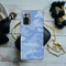 Blue and White Camouflage Printed Slim Cases and Cover for Redmi Note 10 Pro