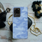 Blue and White Camouflage Printed Slim Cases and Cover for Galaxy S20 Ultra