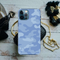 Blue and White Camouflage Printed Slim Cases and Cover for iPhone 12 Pro Max
