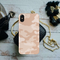 Cream and White Camouflage Printed Slim Cases and Cover for iPhone XS