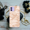 Cream and White Camouflage Printed Slim Cases and Cover for iPhone 12 Mini