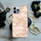 Cream and White Camouflage Printed Slim Cases and Cover for iPhone 13 Pro