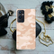 Cream and White Camouflage Printed Slim Cases and Cover for OnePlus 9 Pro