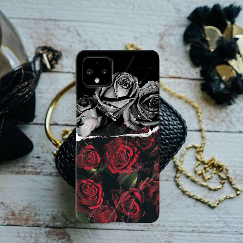 Dark Roses Printed Slim Cases and Cover for Pixel 4