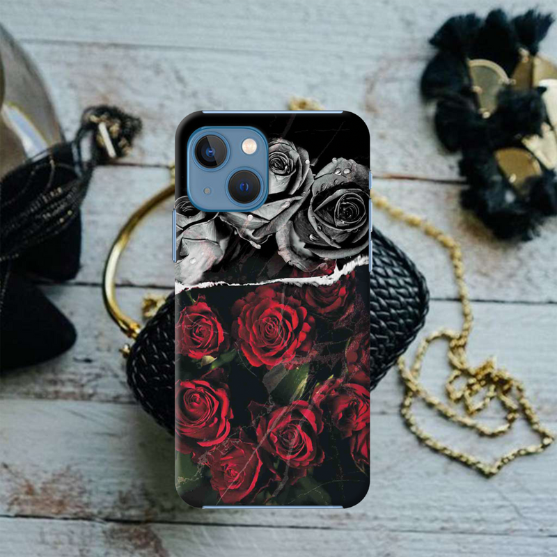 Dark Roses Printed Slim Cases and Cover for iPhone 13