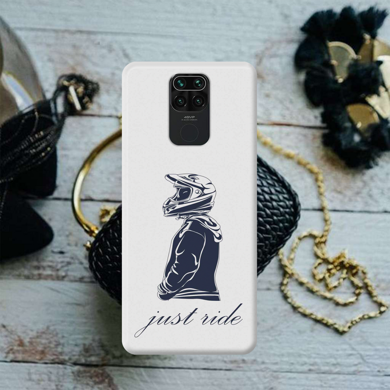 Just Ride Printed Slim Cases and Cover for Redmi Note 9