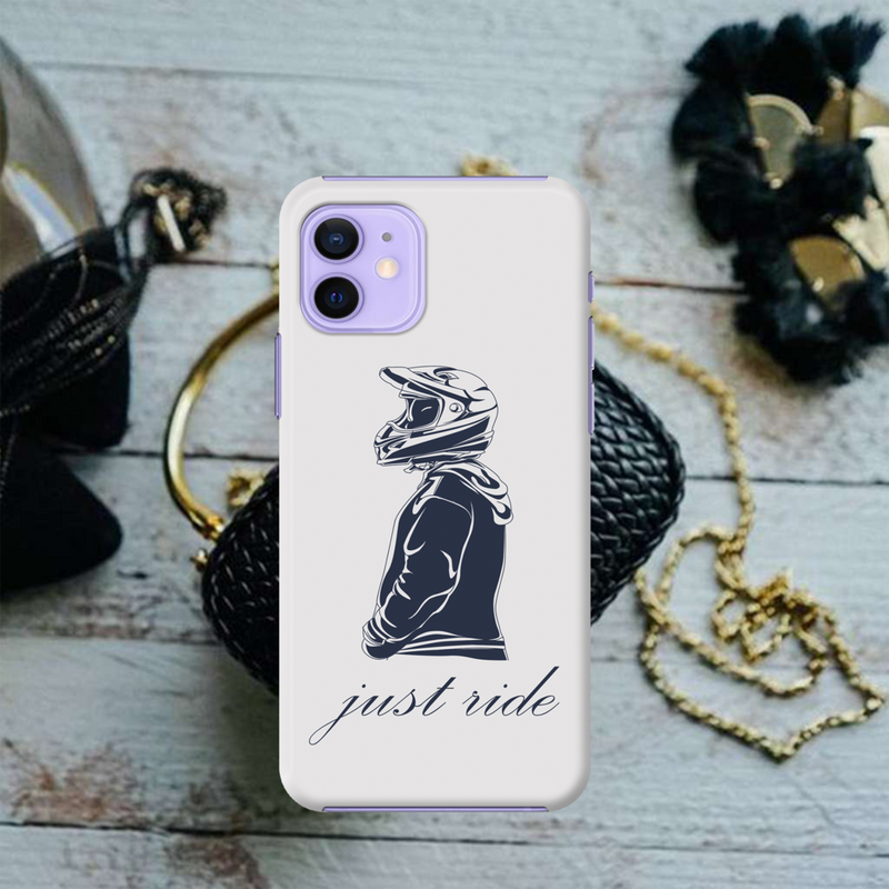 Just Ride Printed Slim Cases and Cover for iPhone 12 Mini