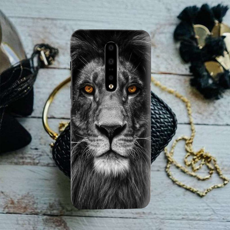 Lion Face Printed Slim Cases and Cover for OnePlus 7 Pro