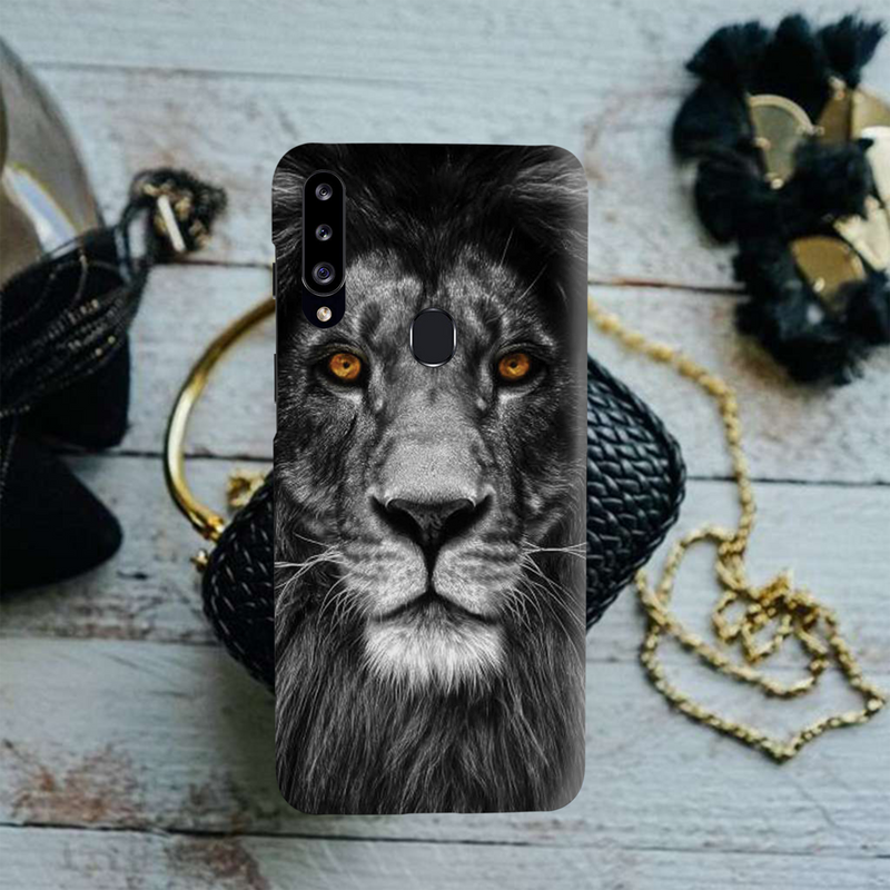 Lion Face Printed Slim Cases and Cover for Galaxy A20S