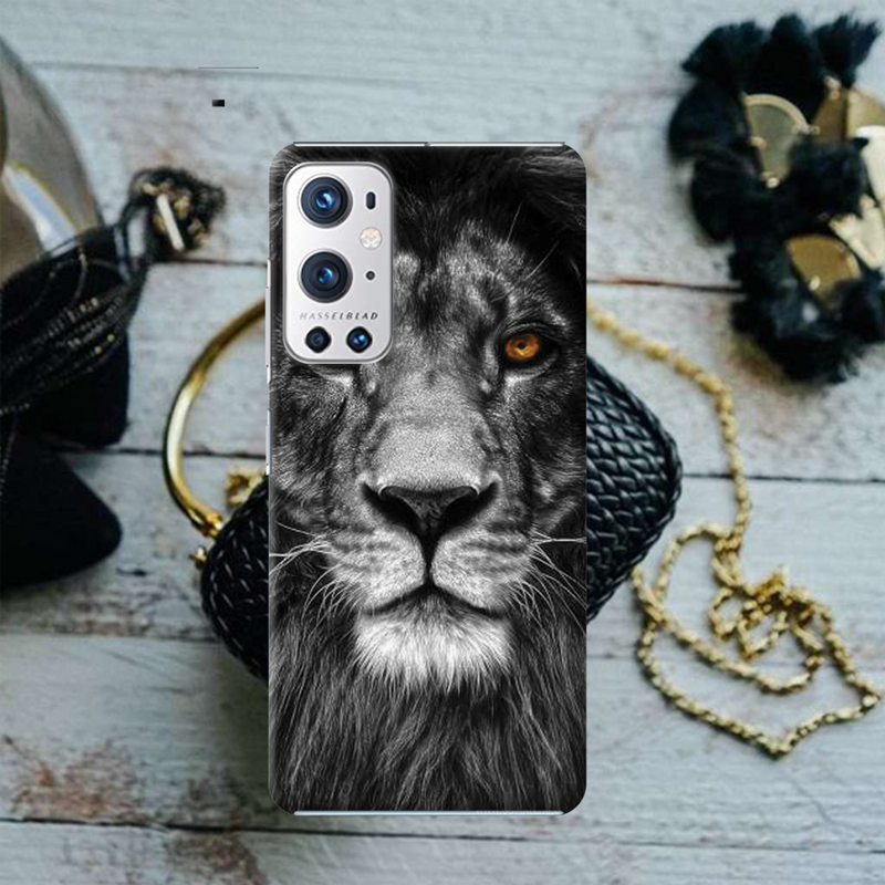 Lion Face Printed Slim Cases and Cover for OnePlus 9R