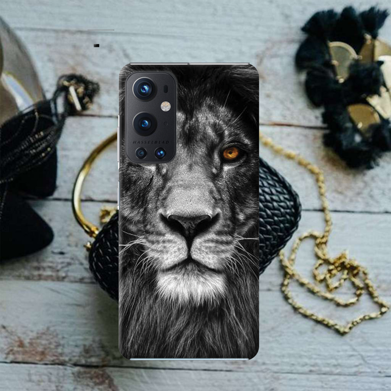 Lion Face Printed Slim Cases and Cover for OnePlus 9 Pro