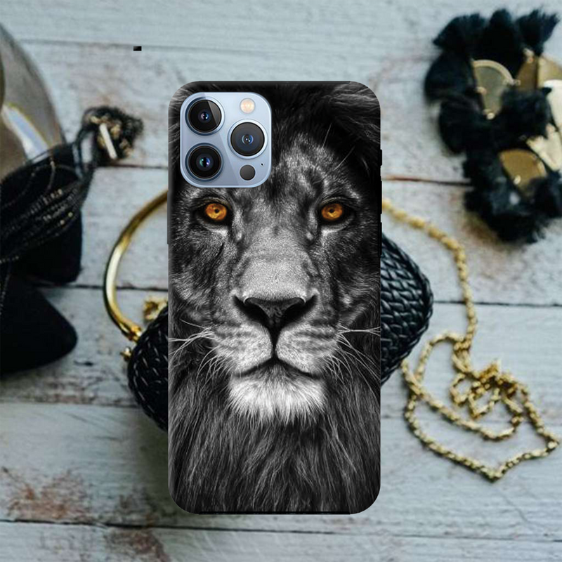Lion Face Printed Slim Cases and Cover for iPhone 13 Pro Max