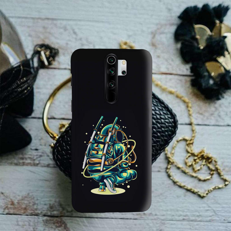 Ninja Astronaut Printed Slim Cases and Cover for Redmi Note 8 Pro