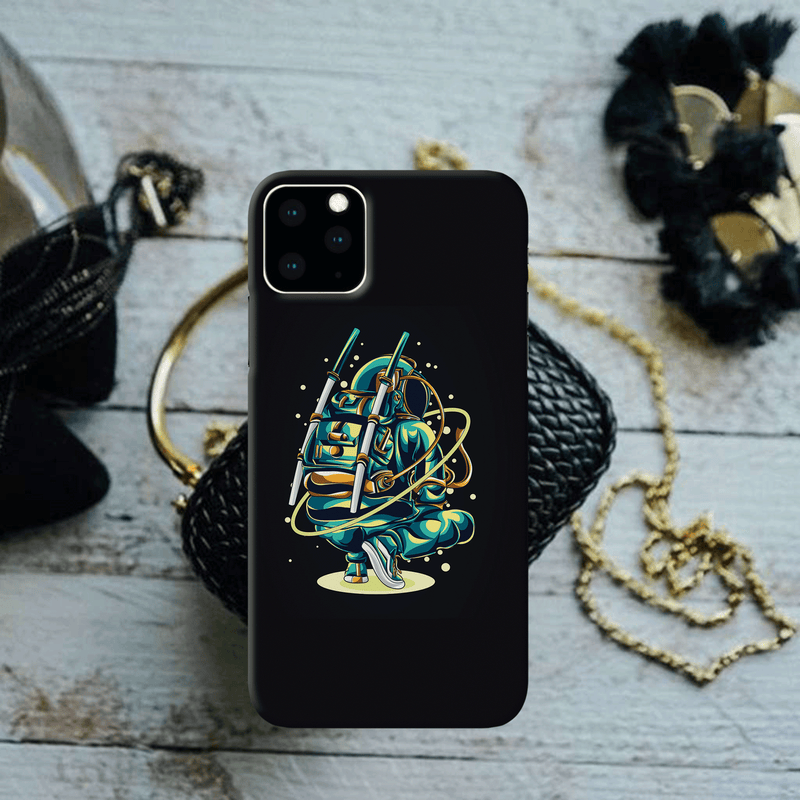 Ninja Astronaut Printed Slim Cases and Cover for iPhone 11 Pro