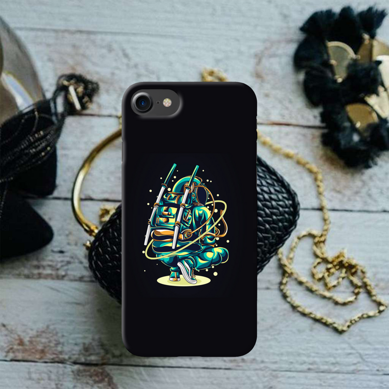 Ninja Astronaut Printed Slim Cases and Cover for iPhone 7