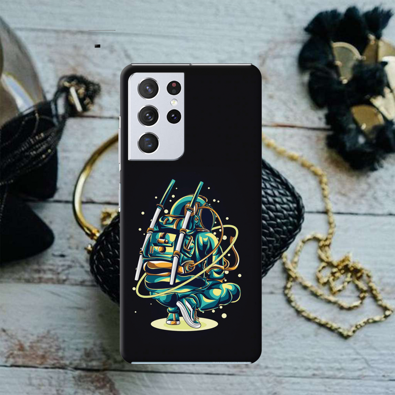 Ninja Astronaut Printed Slim Cases and Cover for Galaxy S21 Ultra