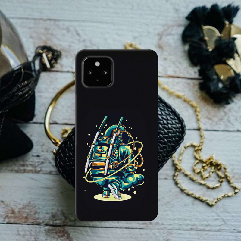 Ninja Astronaut Printed Slim Cases and Cover for Pixel 4A