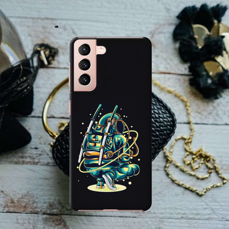 Ninja Astronaut Printed Slim Cases and Cover for Galaxy S21 Plus