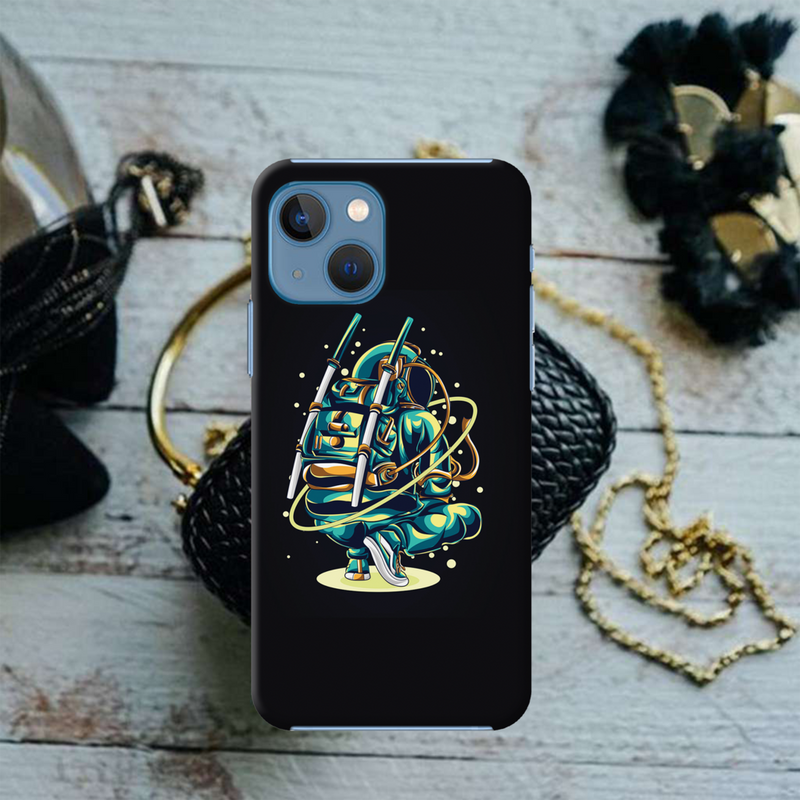 Ninja Astronaut Printed Slim Cases and Cover for iPhone 13