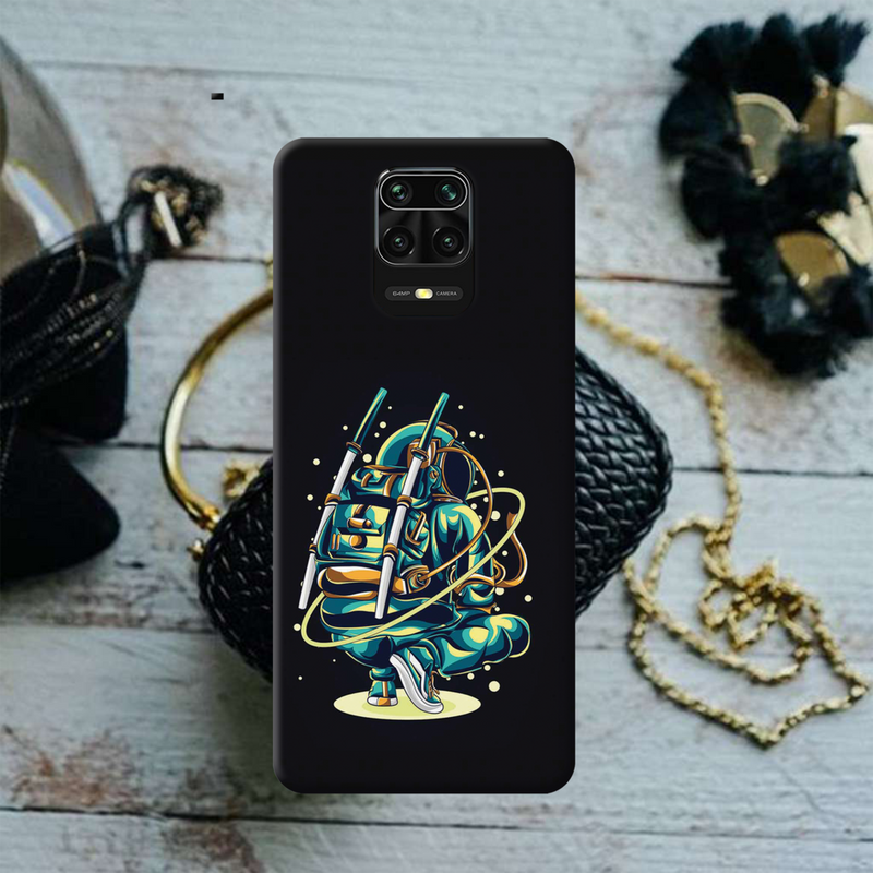 Ninja Astronaut Printed Slim Cases and Cover for Redmi Note 9 Pro Max