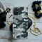 Olive Green and White Camouflage Printed Slim Cases and Cover for OnePlus 8T