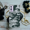 Olive Green and White Camouflage Printed Slim Cases and Cover for OnePlus 9