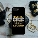 Papa the legend Printed Slim Cases and Cover for iPhone 7 Plus
