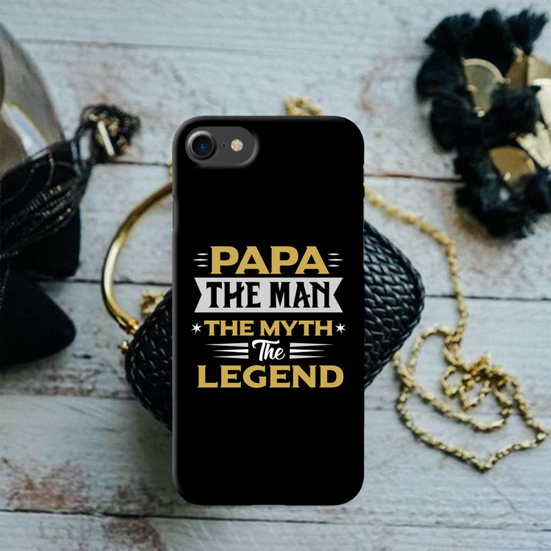 Papa the legend Printed Slim Cases and Cover for iPhone 8