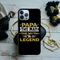 Papa the legend Printed Slim Cases and Cover for iPhone 13 Pro