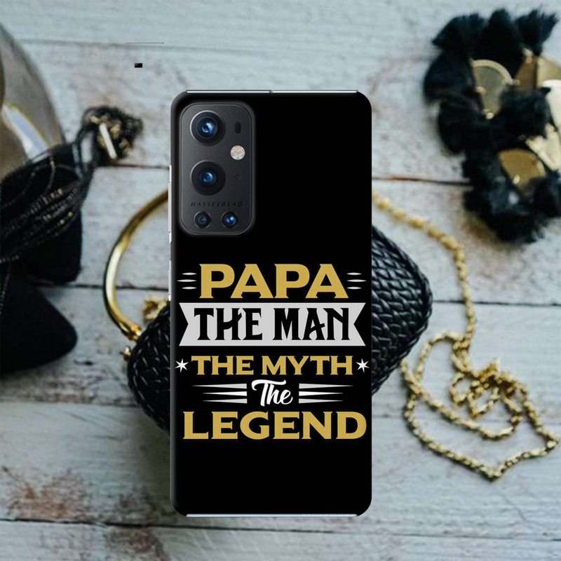 Papa the legend Printed Slim Cases and Cover for OnePlus 9 Pro