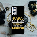 Papa the legend Printed Slim Cases and Cover for OnePlus 9R