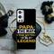 Papa the legend Printed Slim Cases and Cover for OnePlus 9R