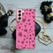 Pink Hearts Printed Slim Cases and Cover for Galaxy S21 Plus