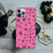 Pink Hearts Printed Slim Cases and Cover for iPhone 13 Pro