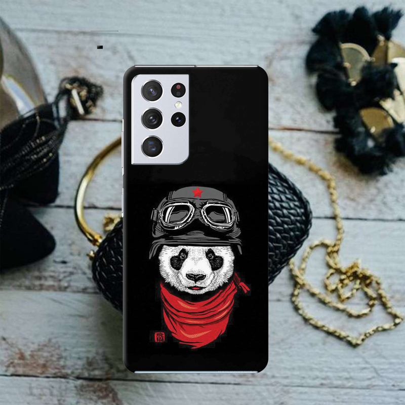 Rider Panda Printed Slim Cases and Cover for Galaxy S21 Ultra