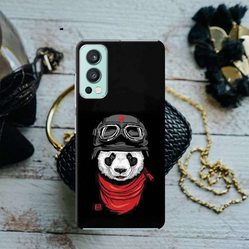 Rider Panda Printed Slim Cases and Cover for OnePlus Nord 2